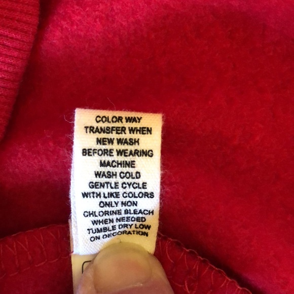 New City Wear red white blue hoodie XL San Francisco - Picture 6 of 11